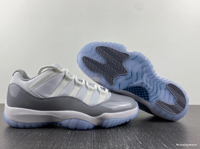 MaikeSneakers 11 Low Jordan Grey Cement Air AV2187-140 0816